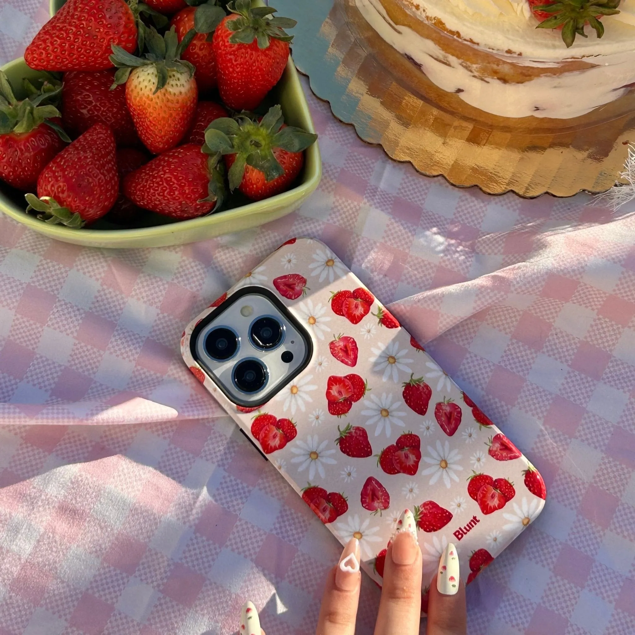 Strawberry Field iPhone Case