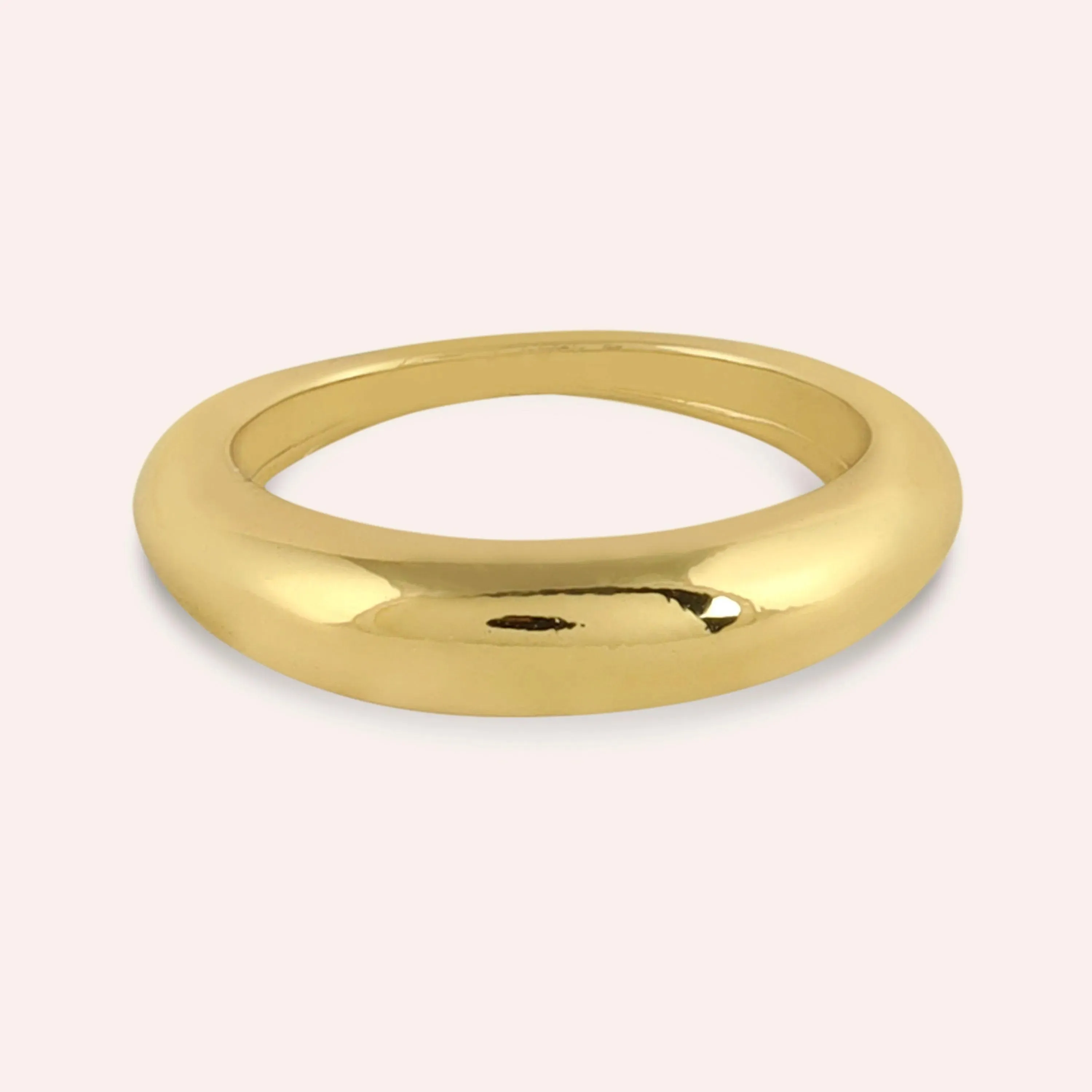 TFC 24K Glimmer Glow Gold Plated Ring