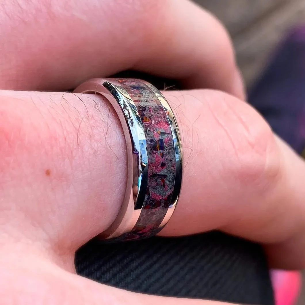 The Void | Tungsten Glowstone Ring