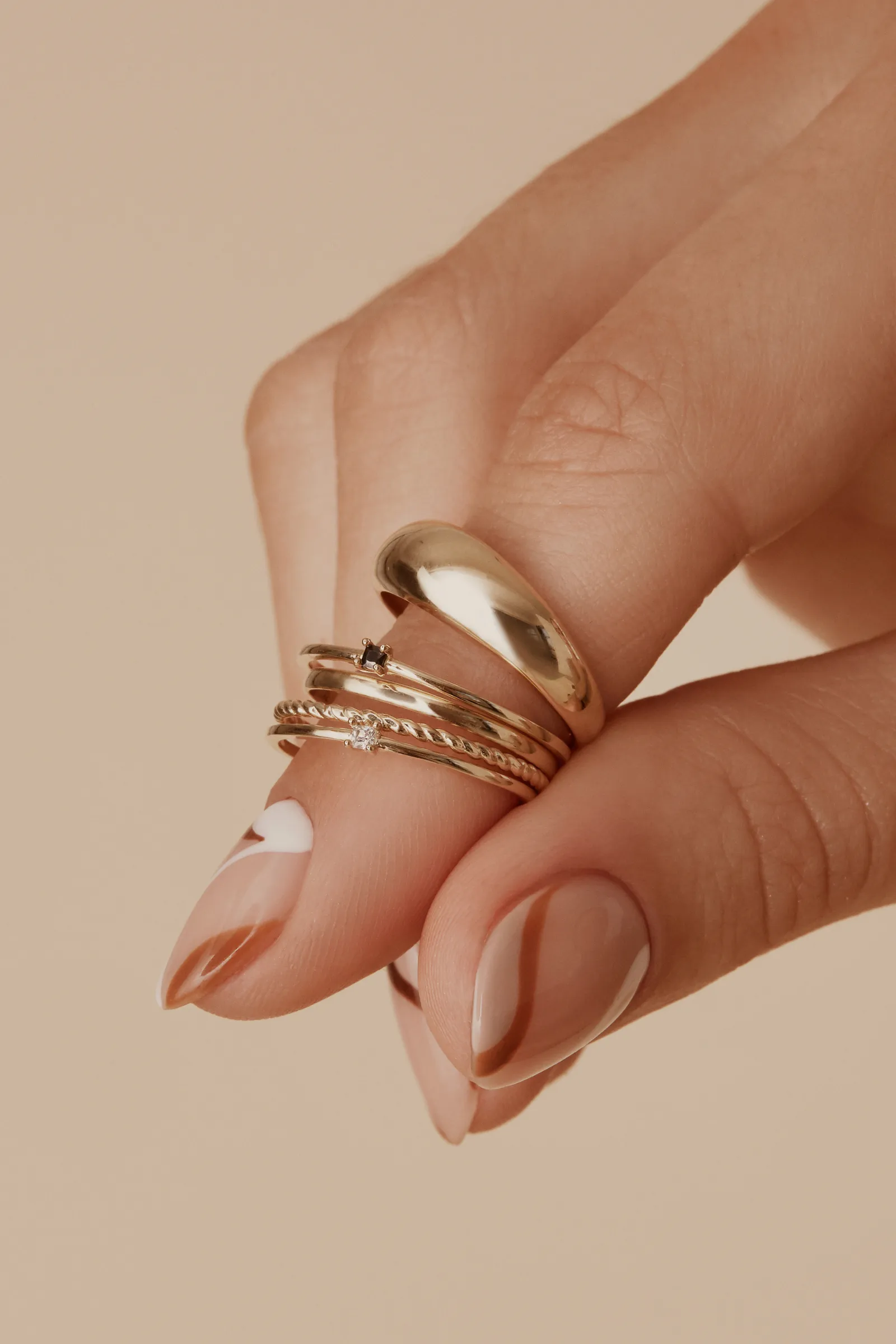 Torsade Ring - 10 Karat Gold