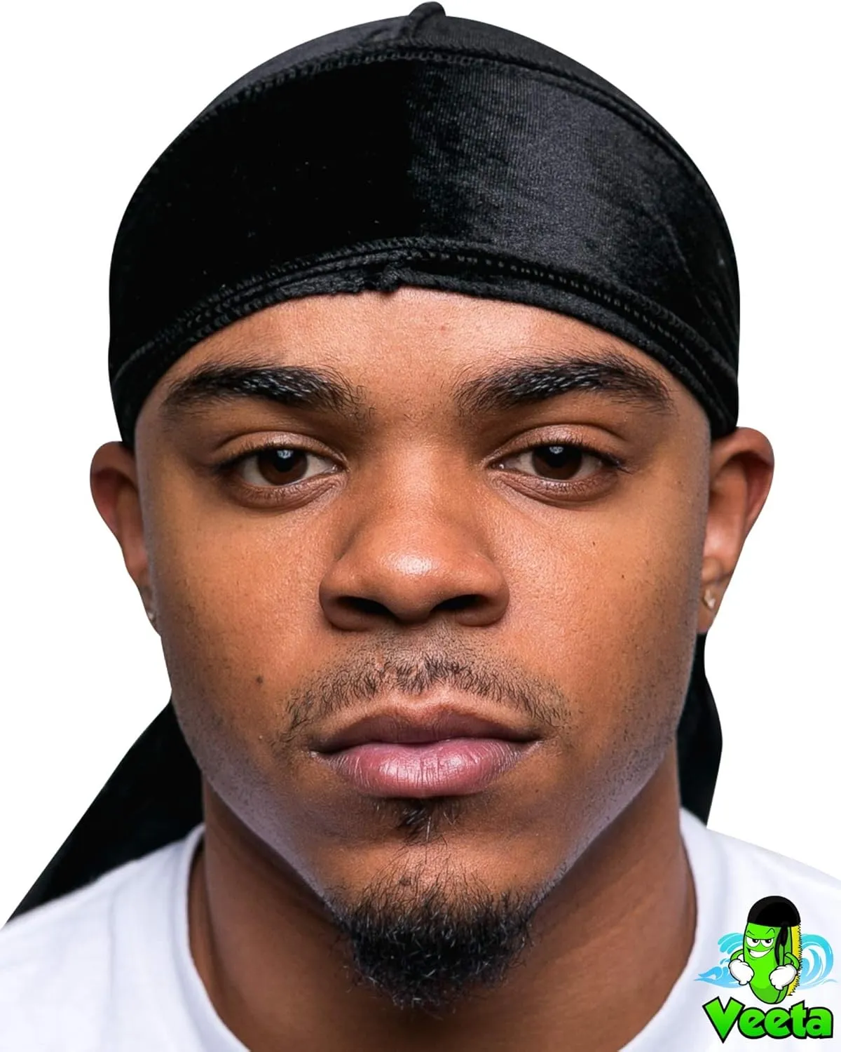 Veeta Superior Velvet Durag - Soft Velvet Durags for Men & Women, Long Double Wide Straps, Silky Durag Liner, Triple Stitched