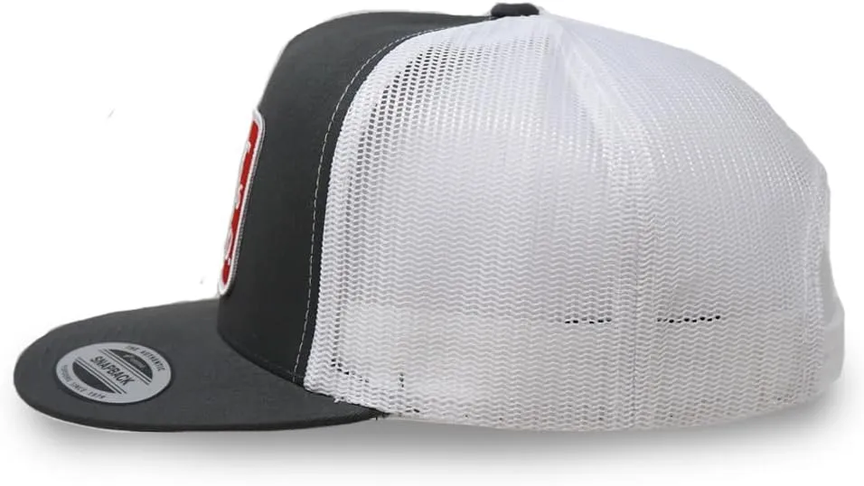 WHISKEY BENT HAT CO. Chrisholm - 5-Panel 1983/1906 Cattle Co Logo Longhorn Patch Snapback Hat