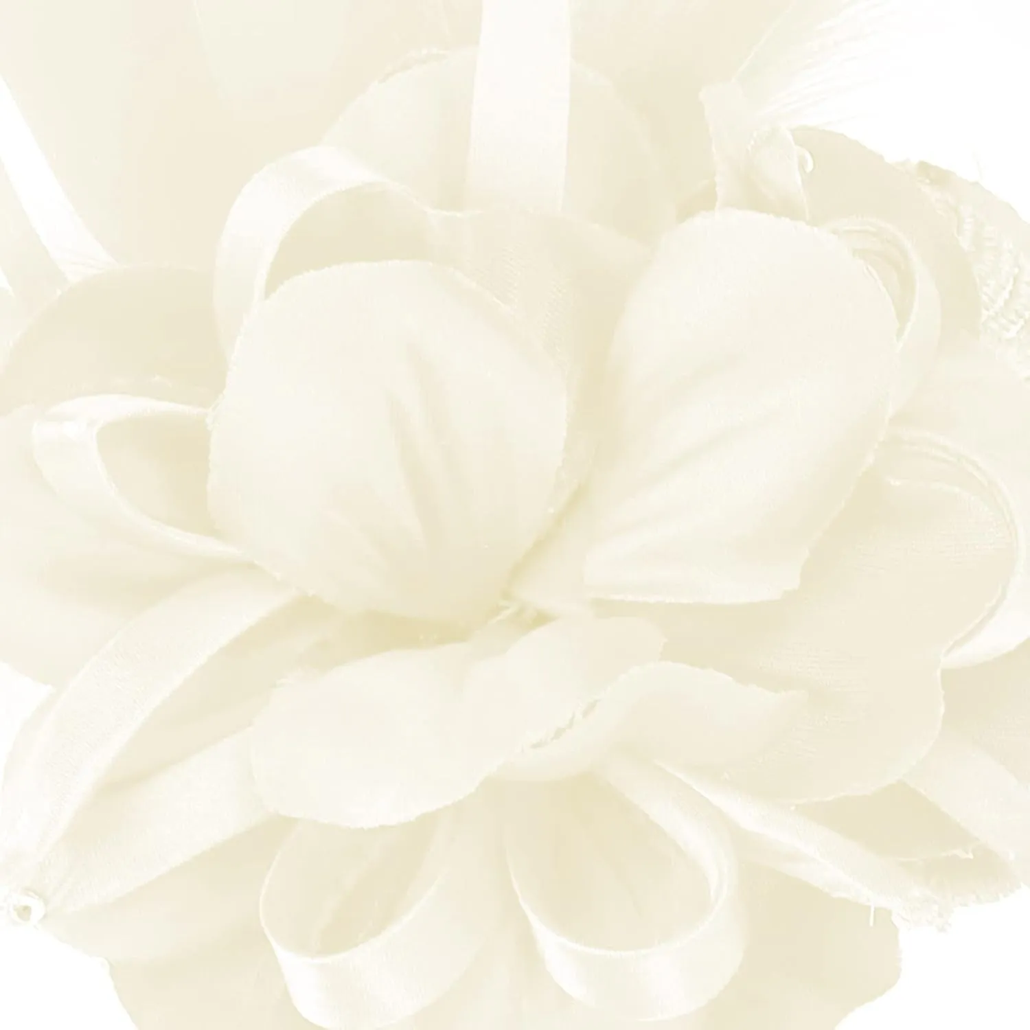 Women's Fascinator Feather Flower Pin Brooch Corsage Bridal Hairband Derby Hat Cocktail Party Wedding