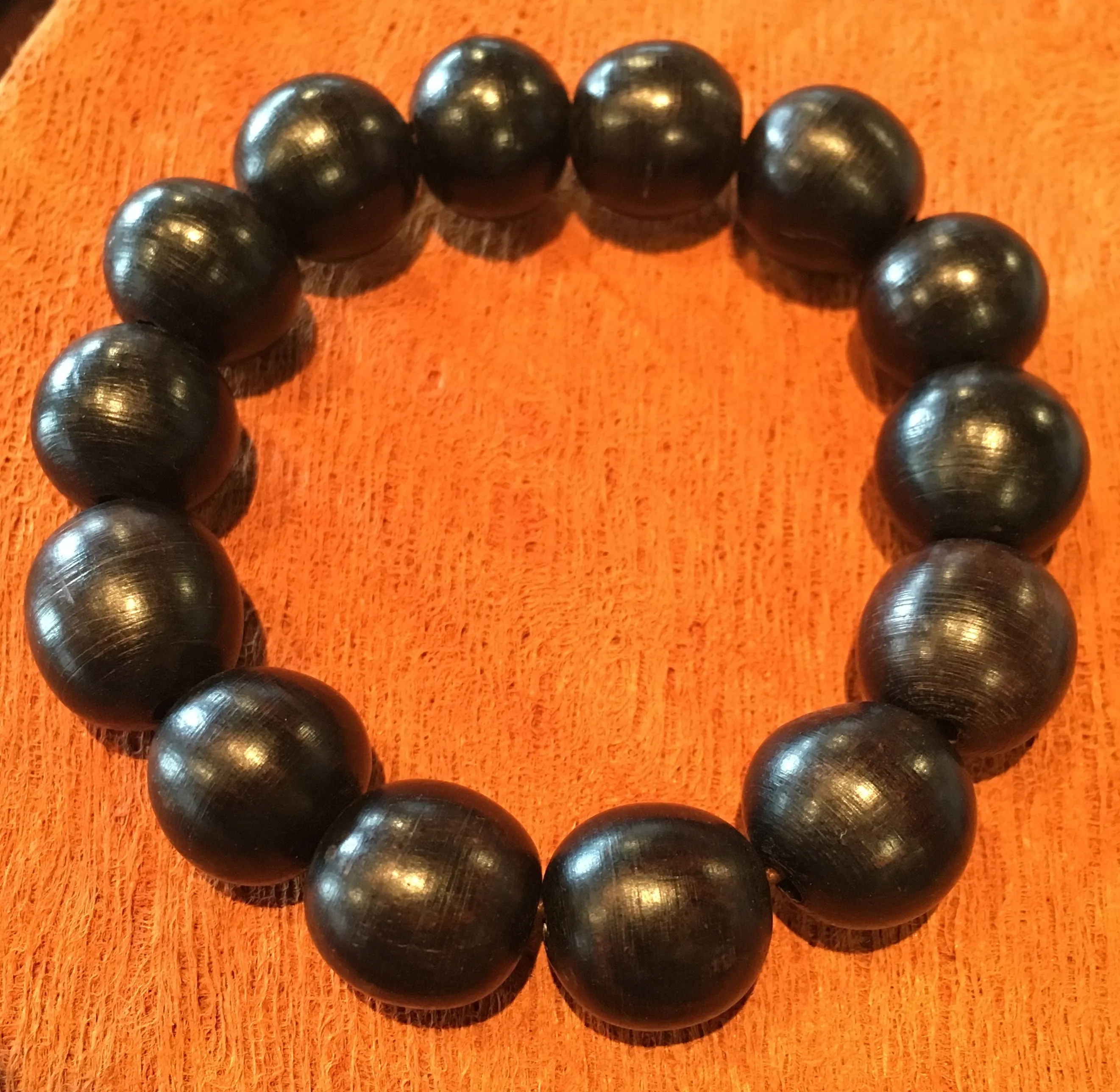 Wood Bead Bracelet