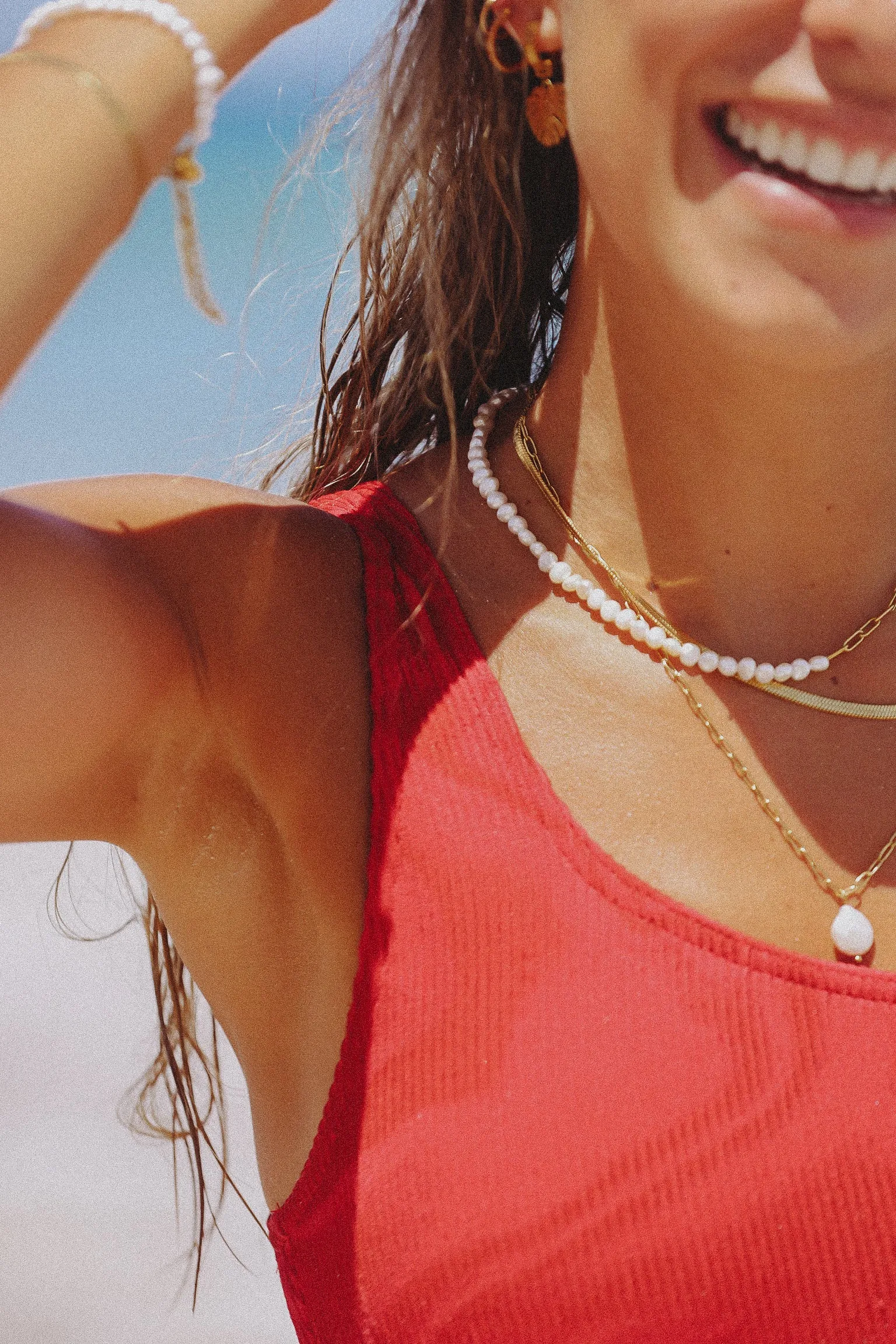 Zaana Ocean Pearl Baroque Necklace