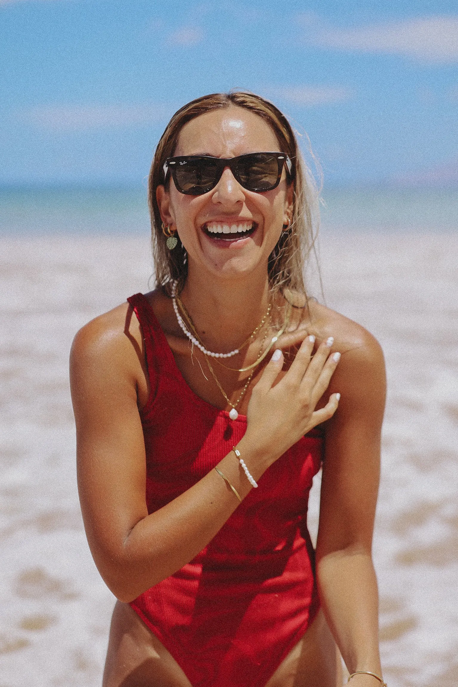 Zaana Ocean Pearl Baroque Necklace